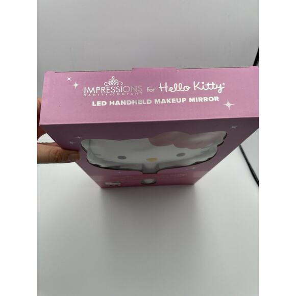 Impressions Vanity for Hello Kitty LED Handheld Mirror with Stand ~BRAND NEW~ - Picture 4 of 9
